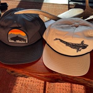 Two Rep your Water fly fishing hats